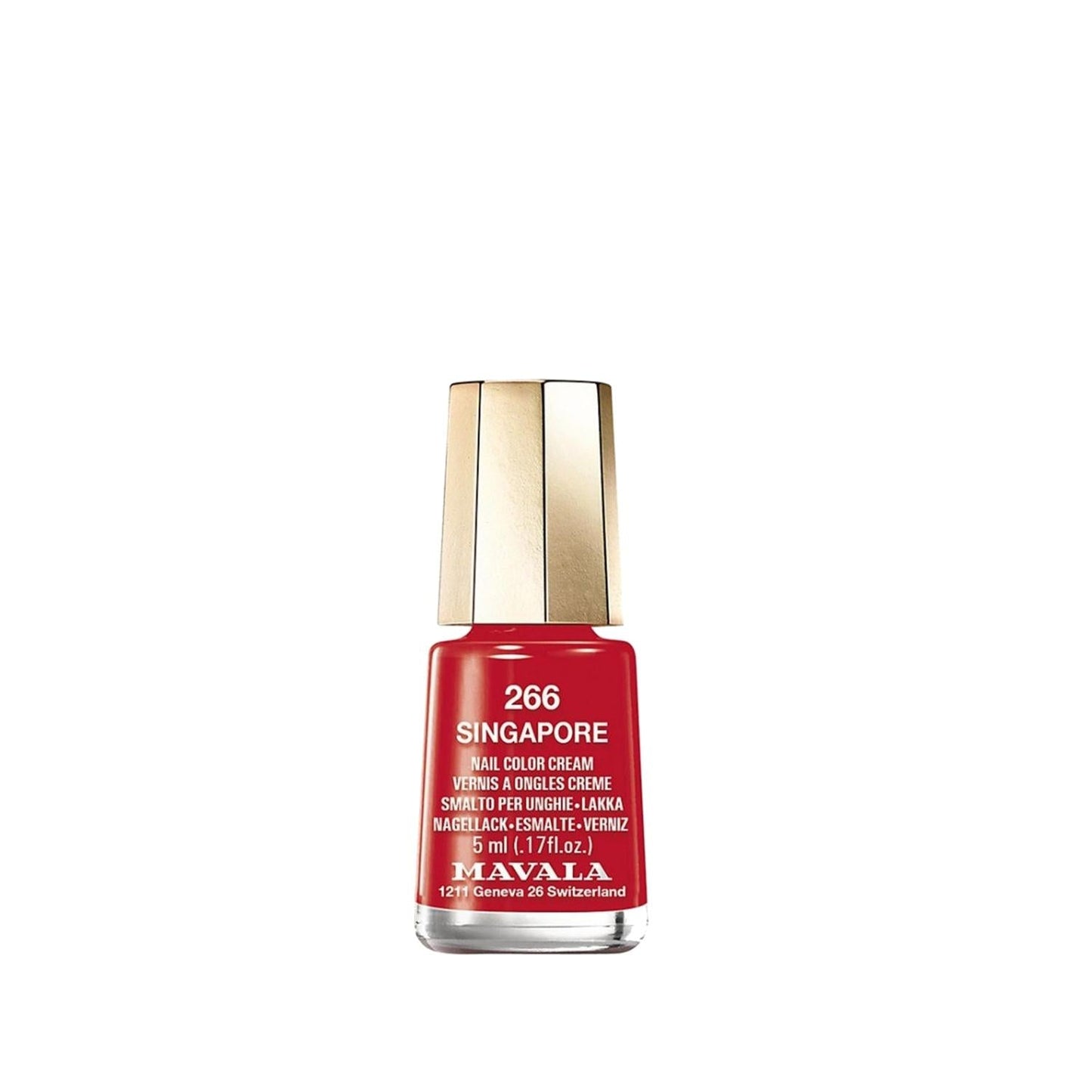 Mavala Mini Color 266 Singapore Nail Polish - 5ml Travel-Sized Beauty Essential