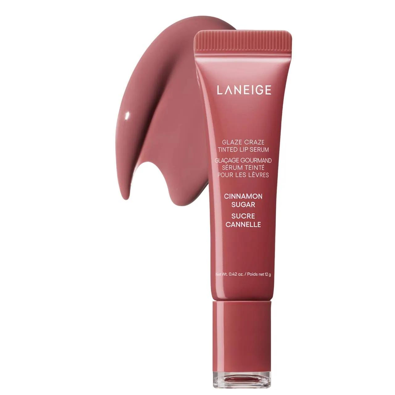 Glaze Craze Tinted Polypeptide Lip Serum - Nourishing, Tinted Korean Lip Care for Dry Lips