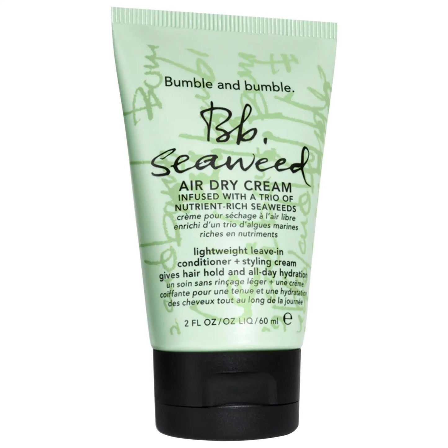 Seaweed Nourishing Air Dry Cream - Hydrating Hair Care Cream for Frizz Reduction & All-Day Hold