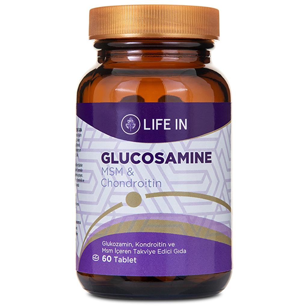 Life In Glucosamine Chondroitin & MSM Supplement 60 Tablets