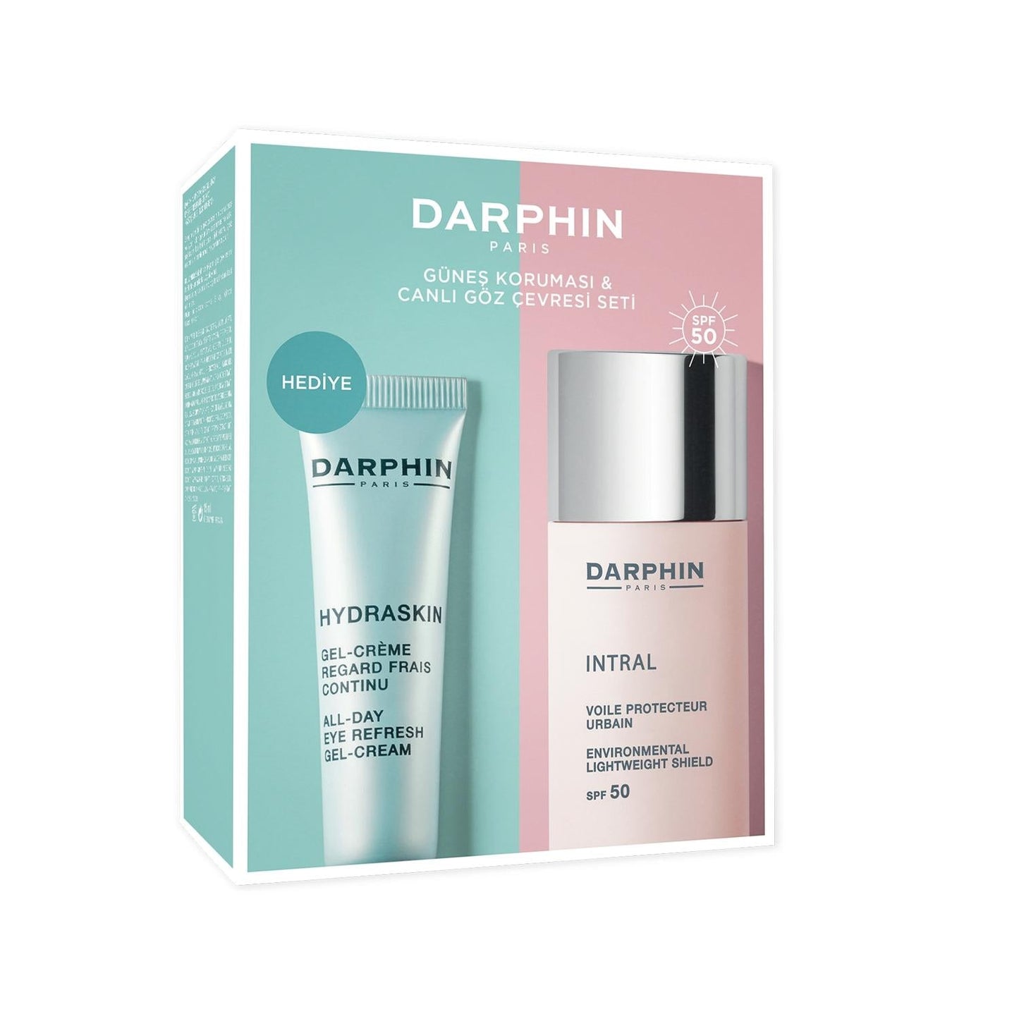 Darphin Luxury Skincare Set - Sun Protection & Eye Care for Anti-Aging