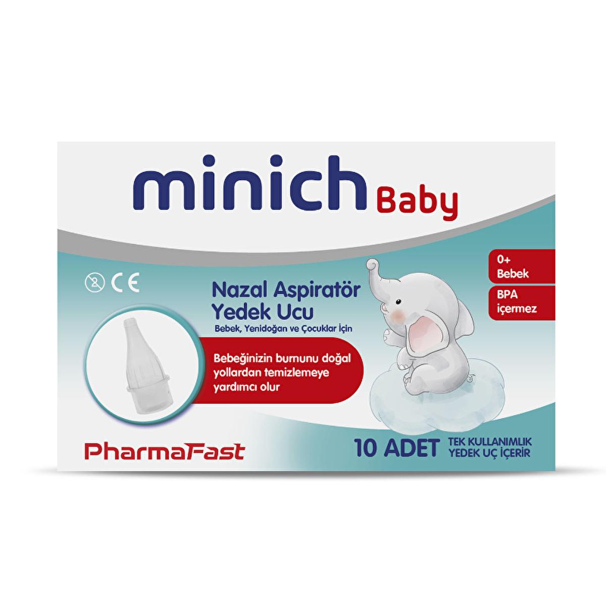 Minich Nasal Aspirator Replacement Tip - Soft and Comfortable Fit for Your Baby | Ideal for Parents and Caregivers