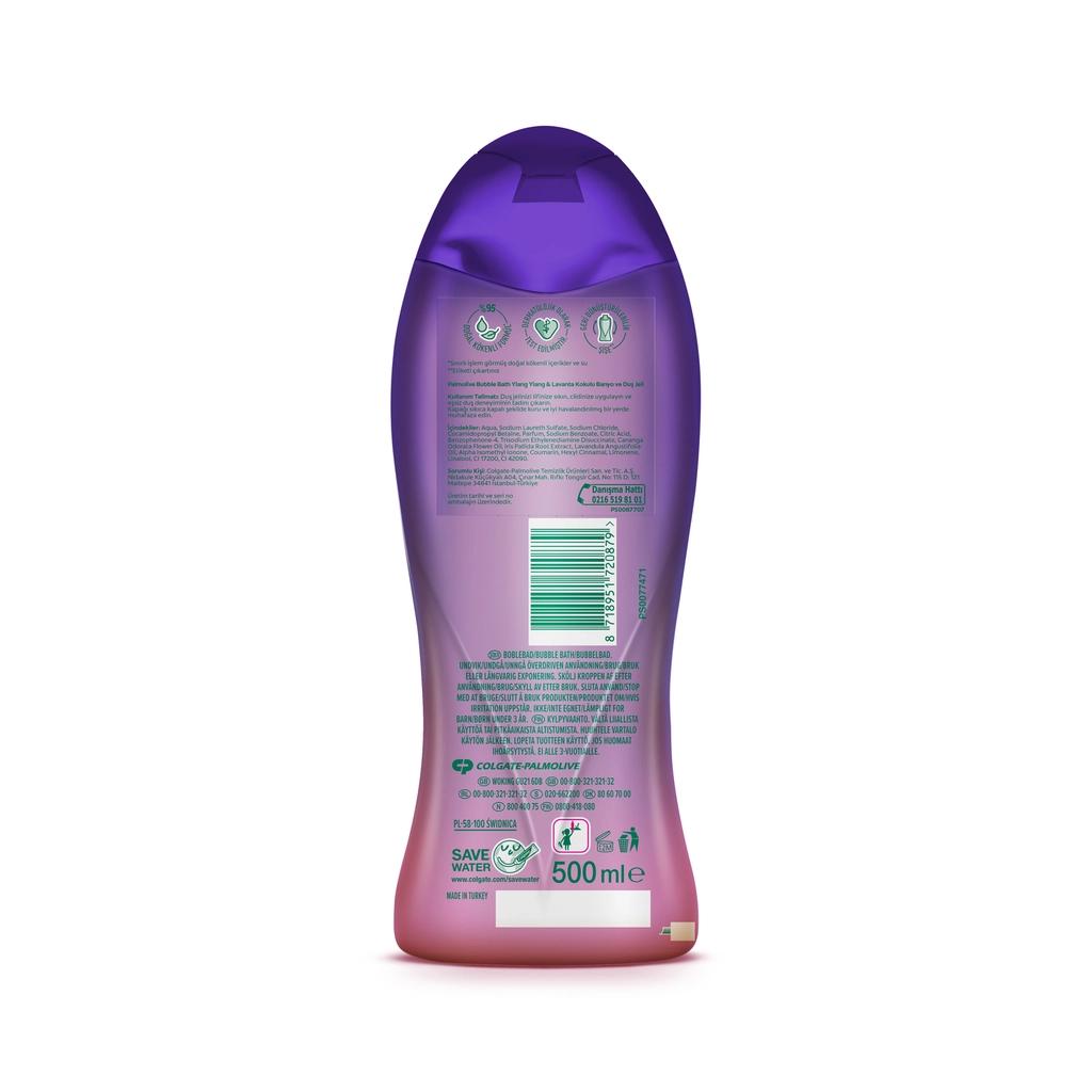 Palmolive Ylang Ylang & Lavender Bubble Bath & Shower Gel 500 ml