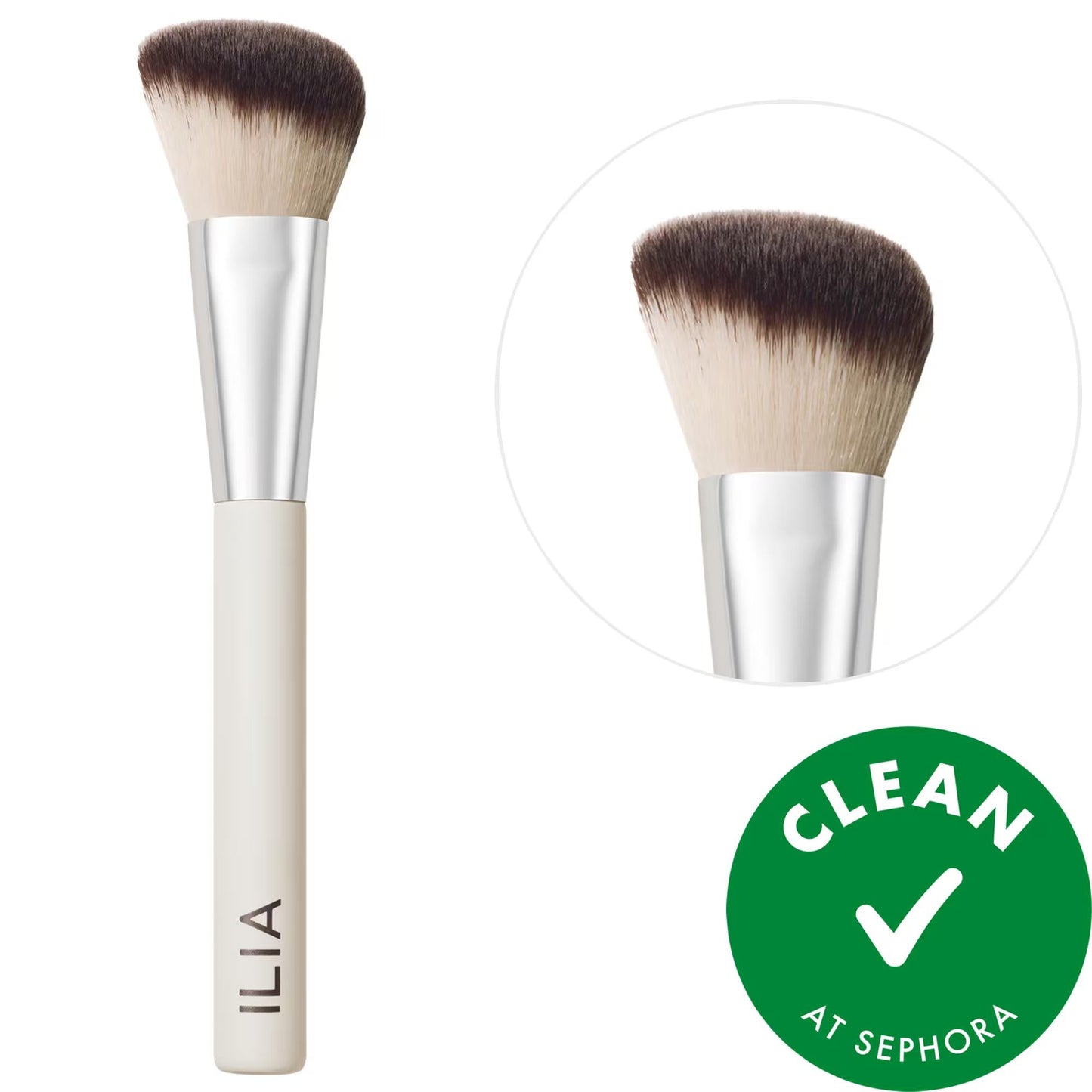 ILIA Sculpting Brush: Achieve Perfect Contour with Angled, Ultra-Soft Bronzer & Highlighter Brush Ð Cruelty-Free & Sustainable