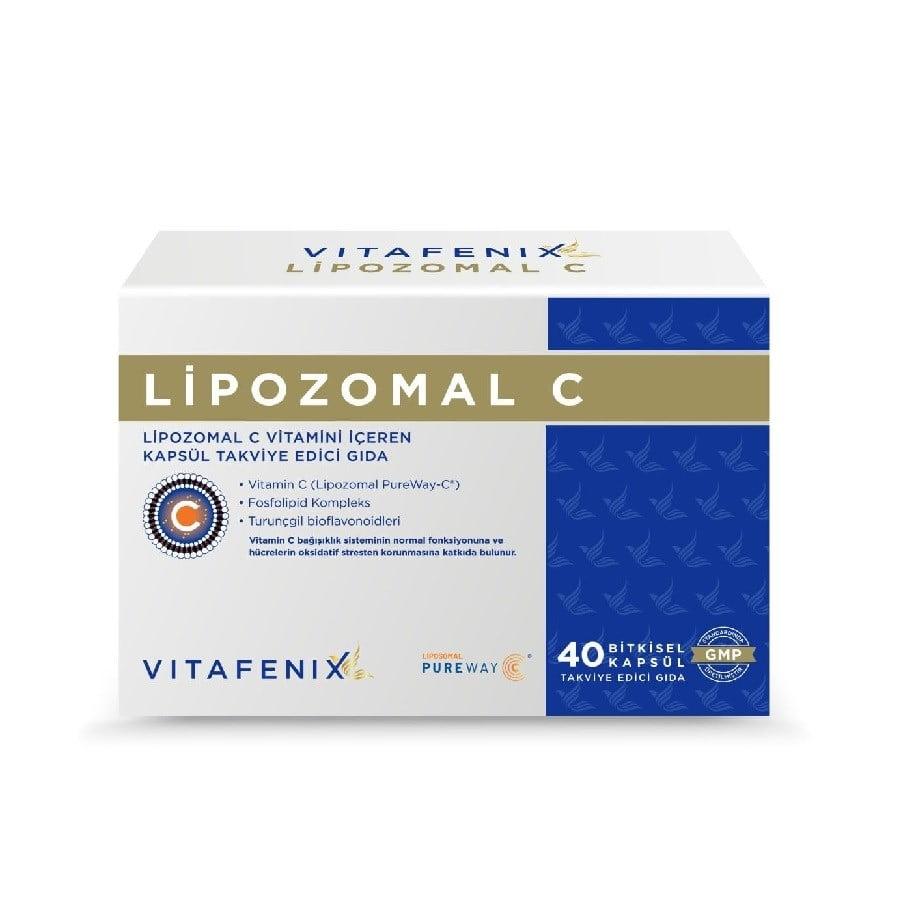 Vitafenix Liposomal Vitamin C Daily Supplement 40 Capsules