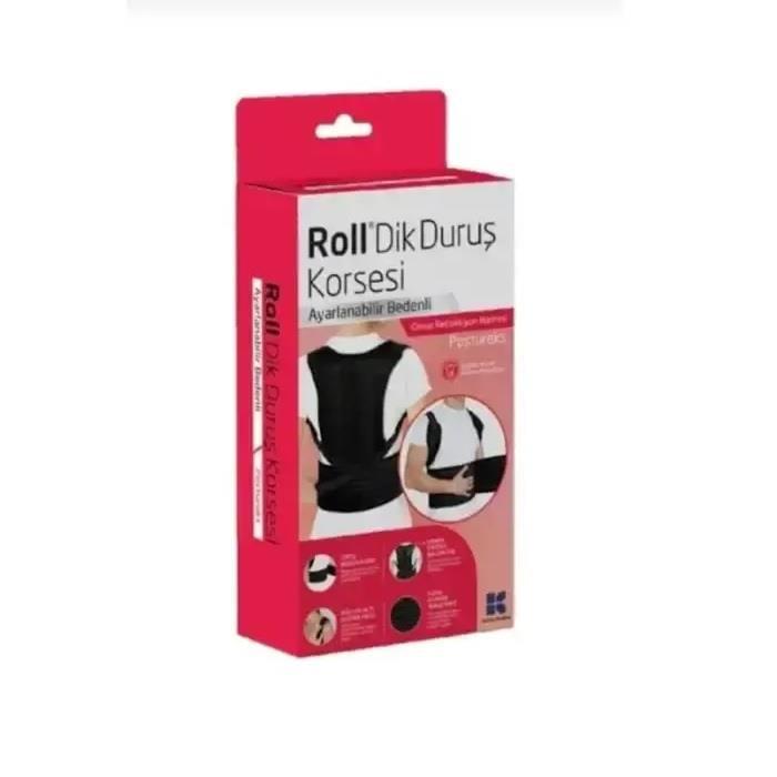 Roll Dik Duru_ Korsesi - Adjustable Posture Corrector for Back Pain Relief & Ergonomic Support