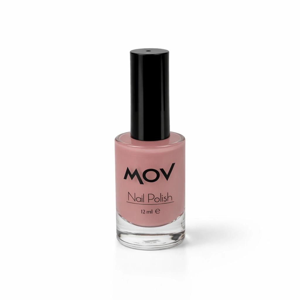 Mov Nail Polish No. 05 Light Pink with Glossy Finish