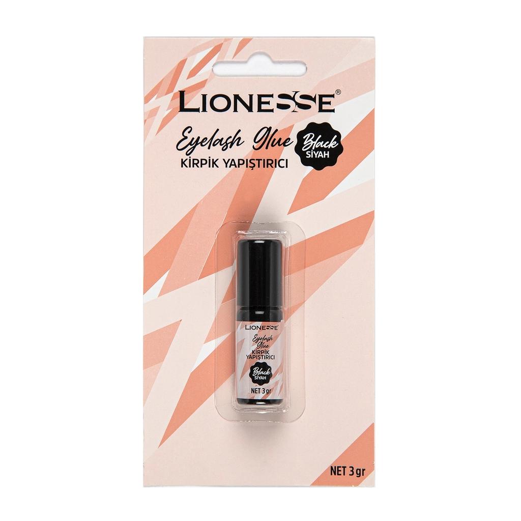 Lionesse Black Eyelash Adhesive for Secure Hold 3g
