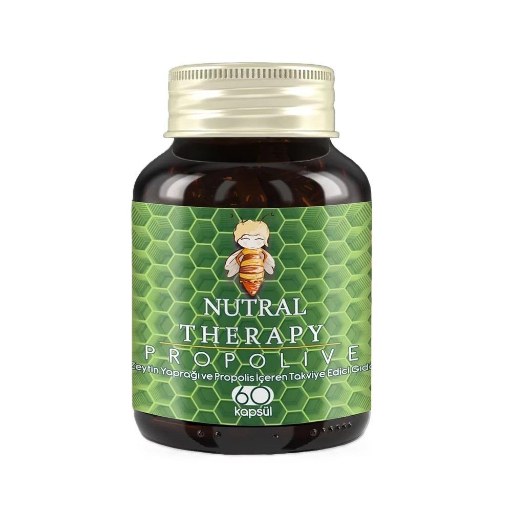 Nutral Therapy Propolive Propolis & Olive Leaf Extract 60 Capsules