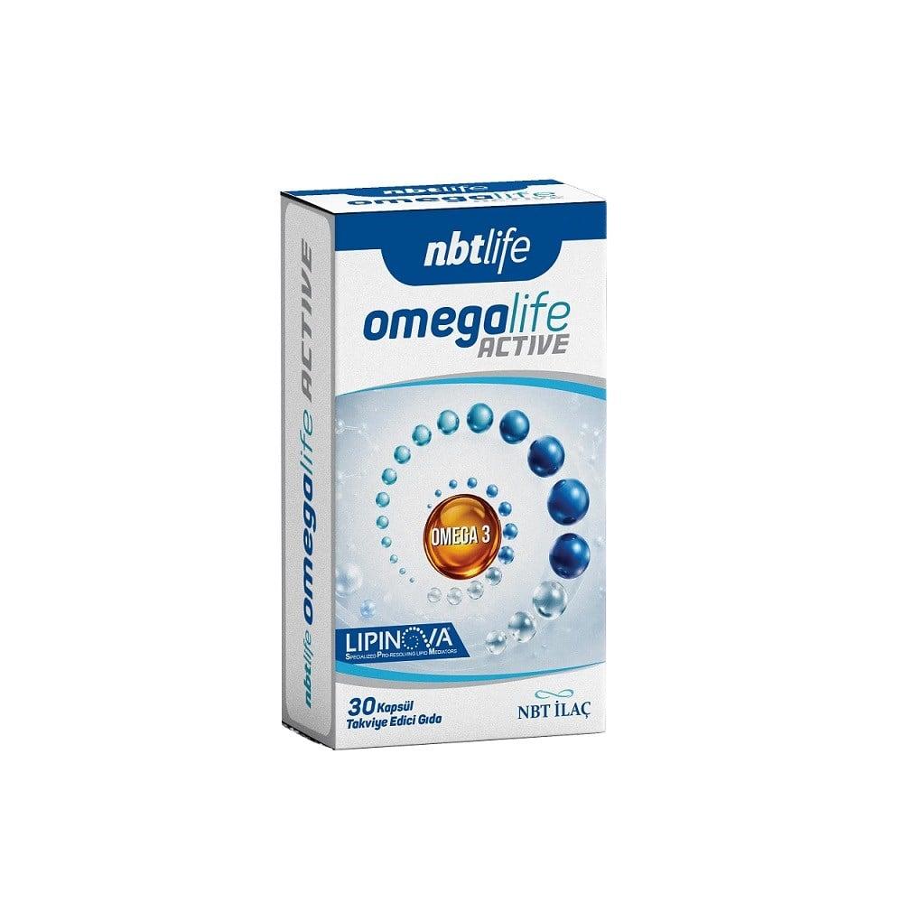 NBTLife Omegalife Activ Omega-3 Supplement 30 Capsules