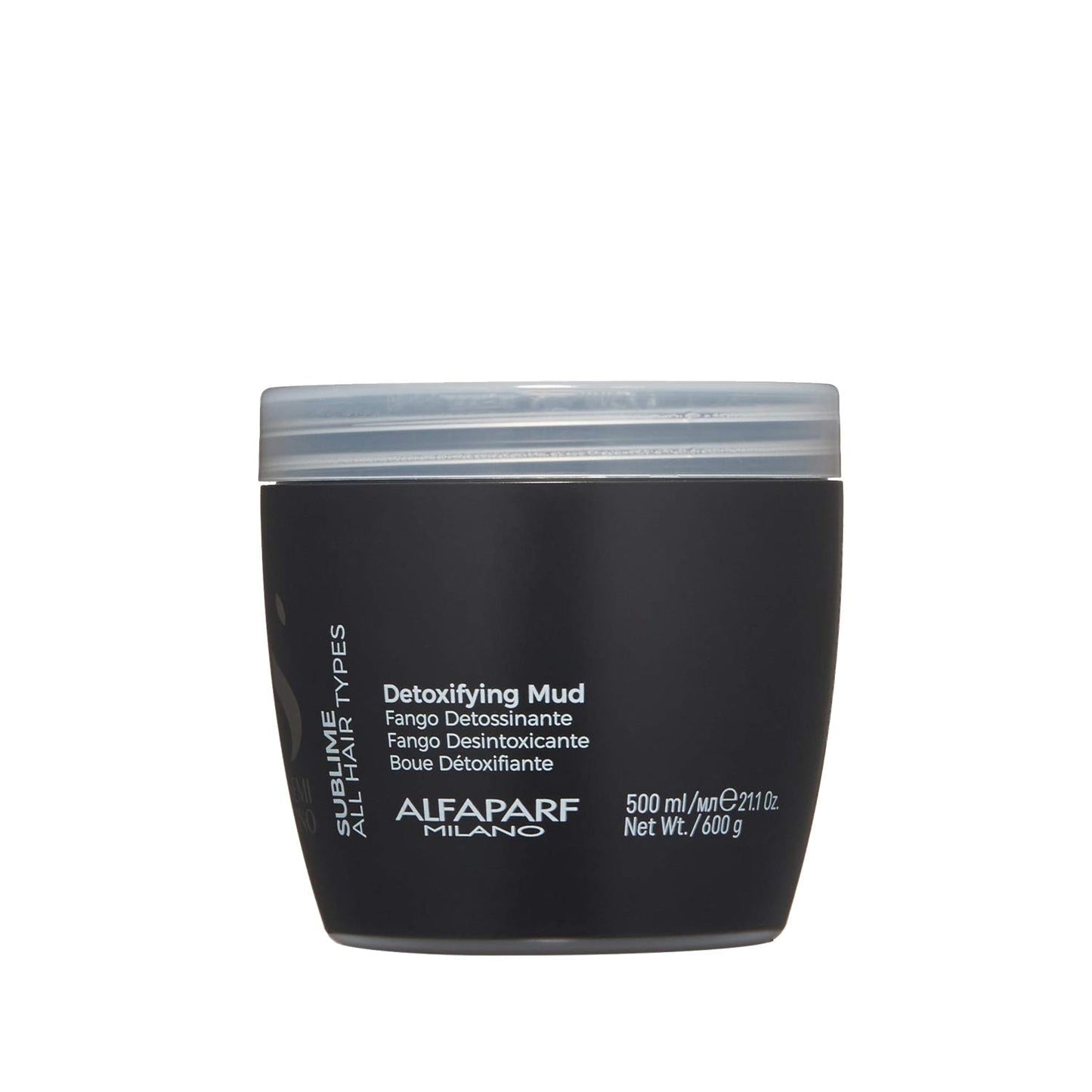 Alfaparf Semi Di Lino Sublime Detoxifying Mud - 16.91 fl oz, Purifying & Deep Cleansing Hair Treatment