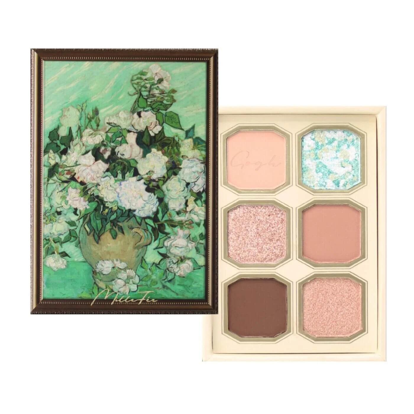 Millefee Painting Eyeshadow Palette 010 Roses 6g