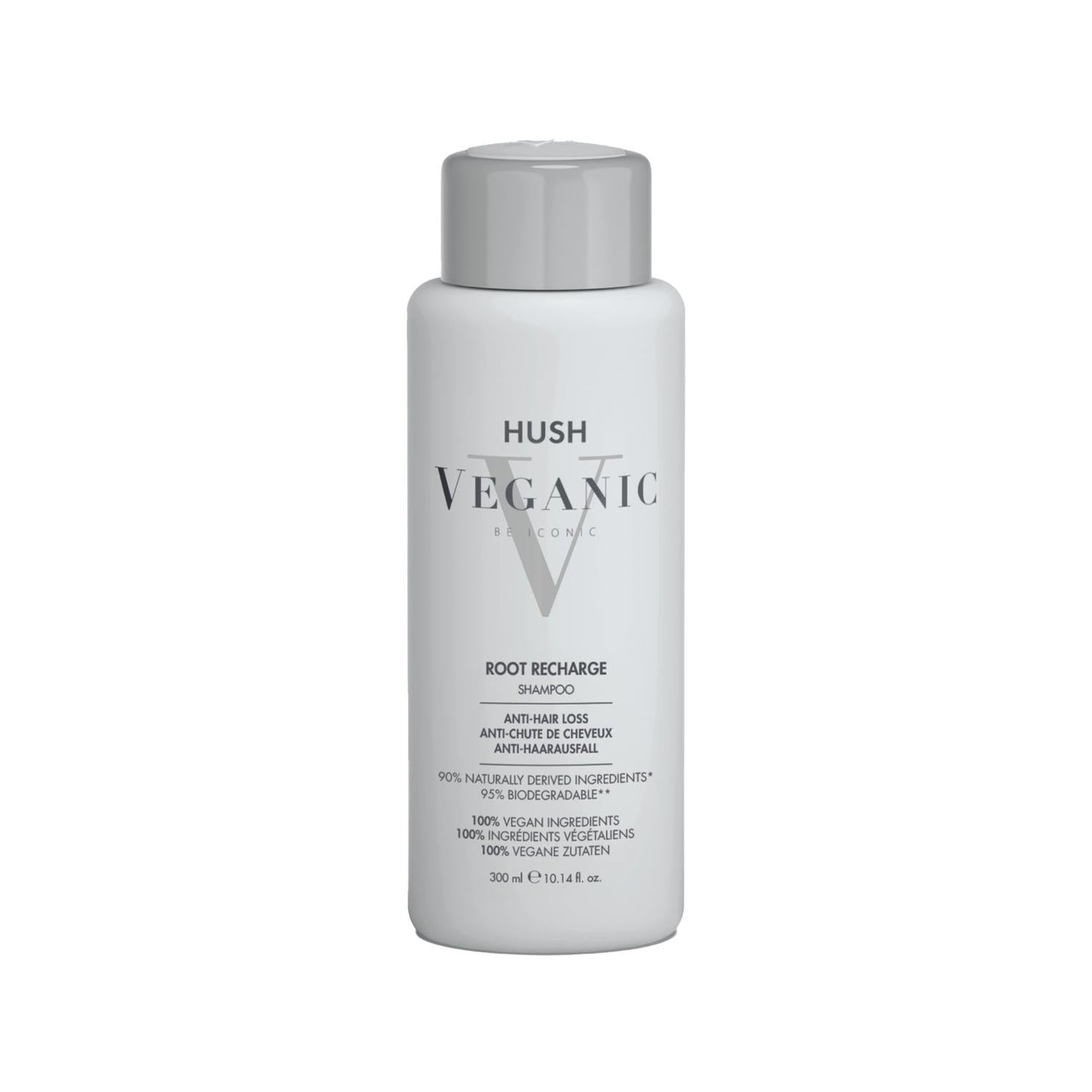 Hush Veganic Root Recharge Strengthening Shampoo 300ml