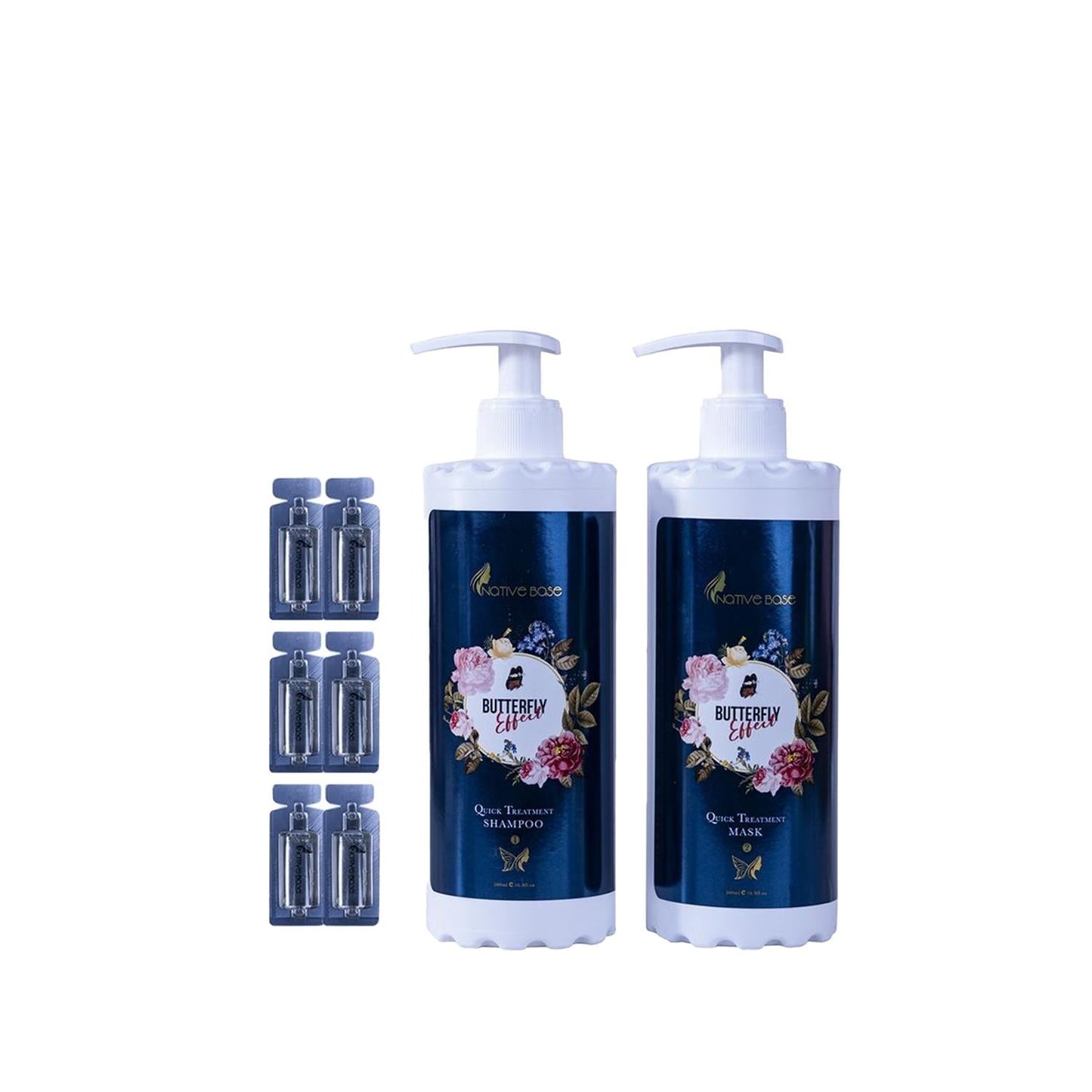 Native Base Butterfly Effect Hair Care Set - Salon Quality Hair Care at Home