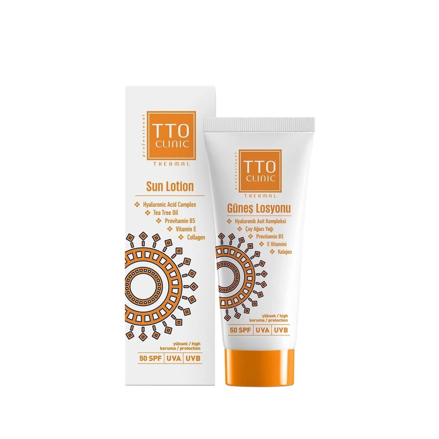 TTO Clinic Thermal Sunscreen Lotion SPF 50 100 ml