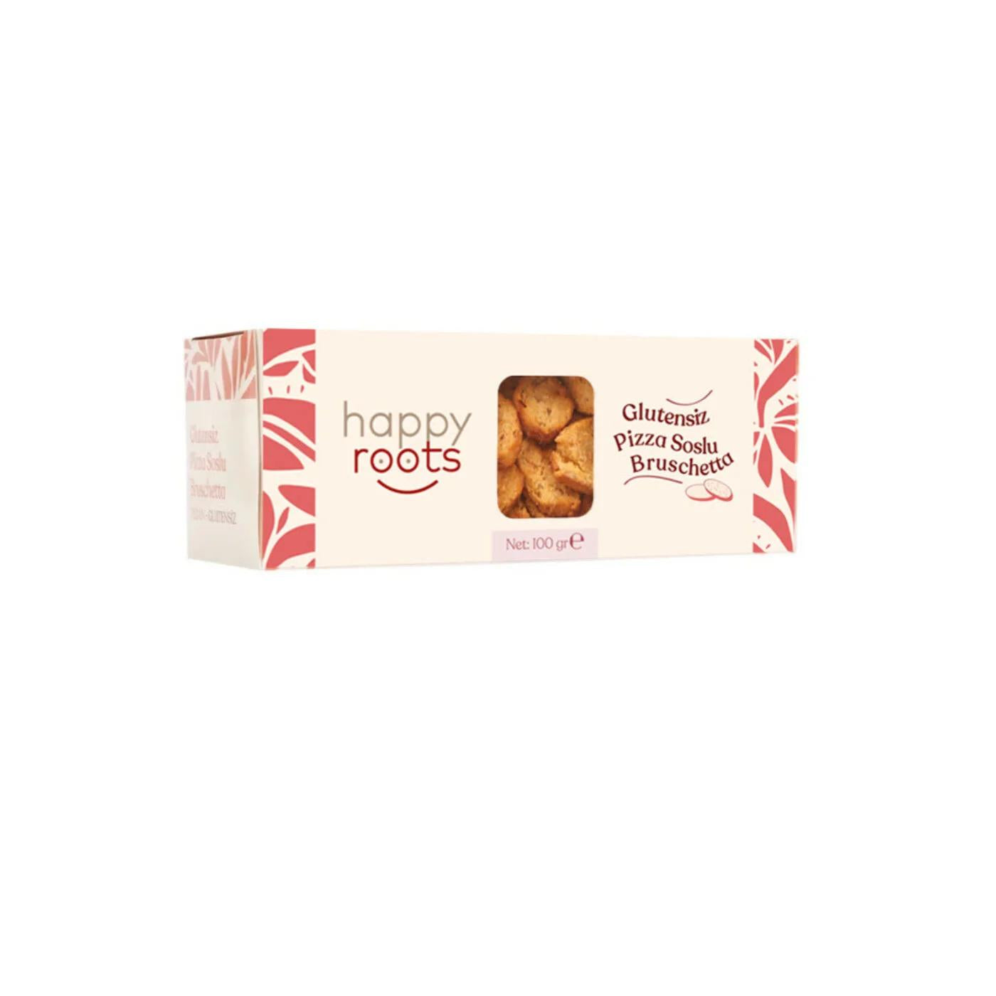 Happy Roots Gluten-Free Pizza Sauce Bruschetta Crackers 100g