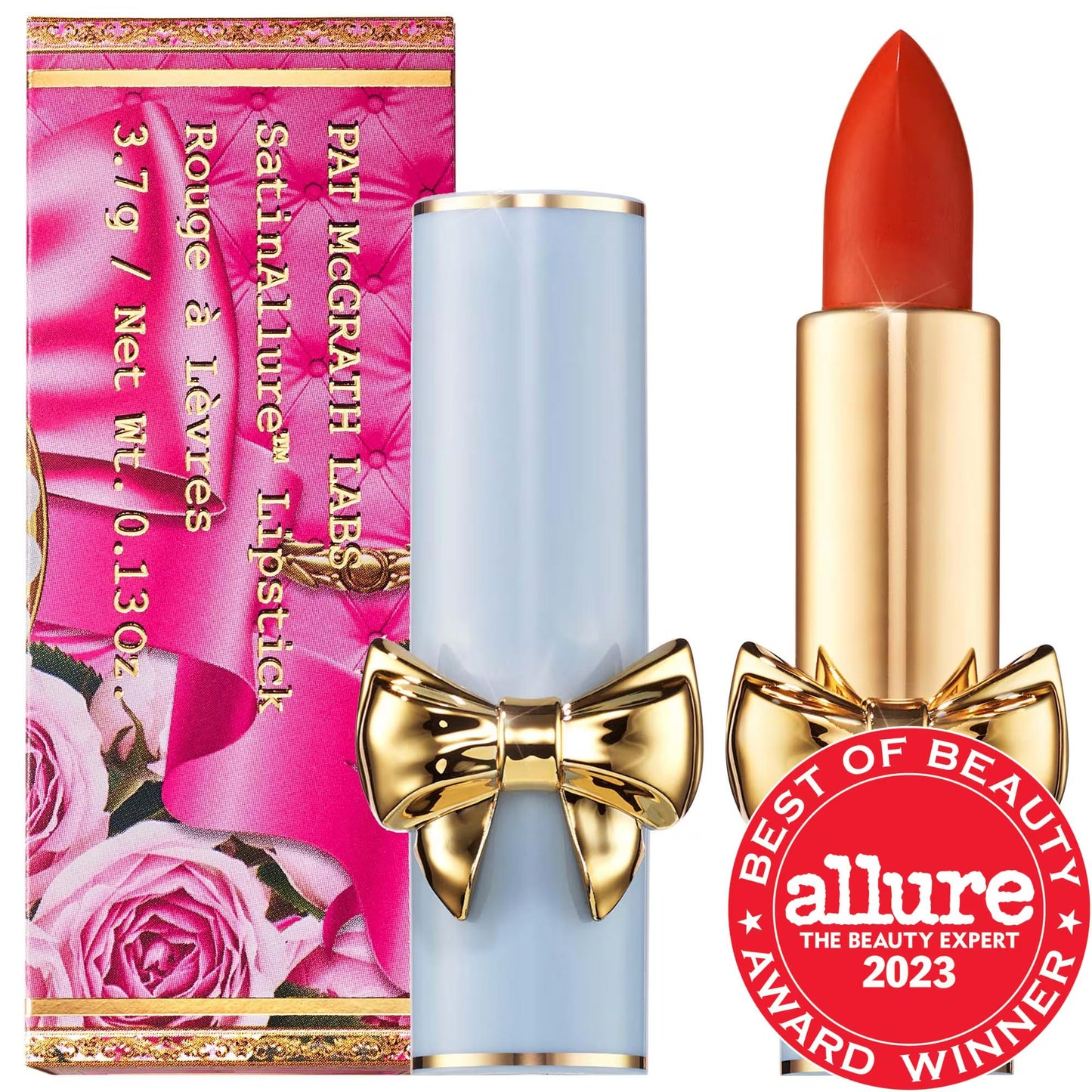 SatinAllureª Hydrating Satin Lipstick: Luminous Dewy Finish, Botanical Collagen, Paraben, Phthalate & Sulfate Free