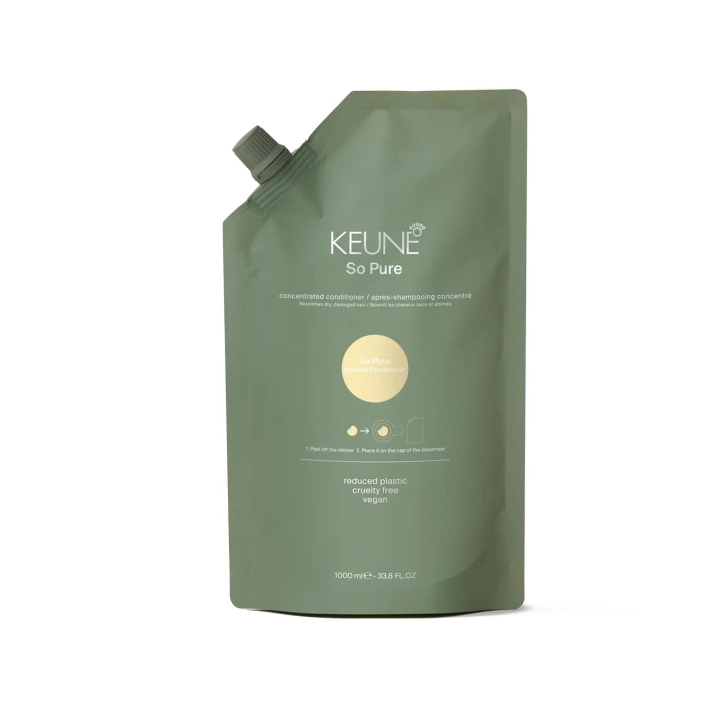 Keune So Pure Restore Conditioner Refill 1000 ml