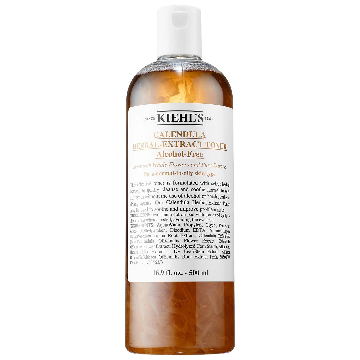 Calendula Herbal Extract Alcohol Free Toner for Combination Skin - Soothe Redness & Hydrate | Natural Skincare