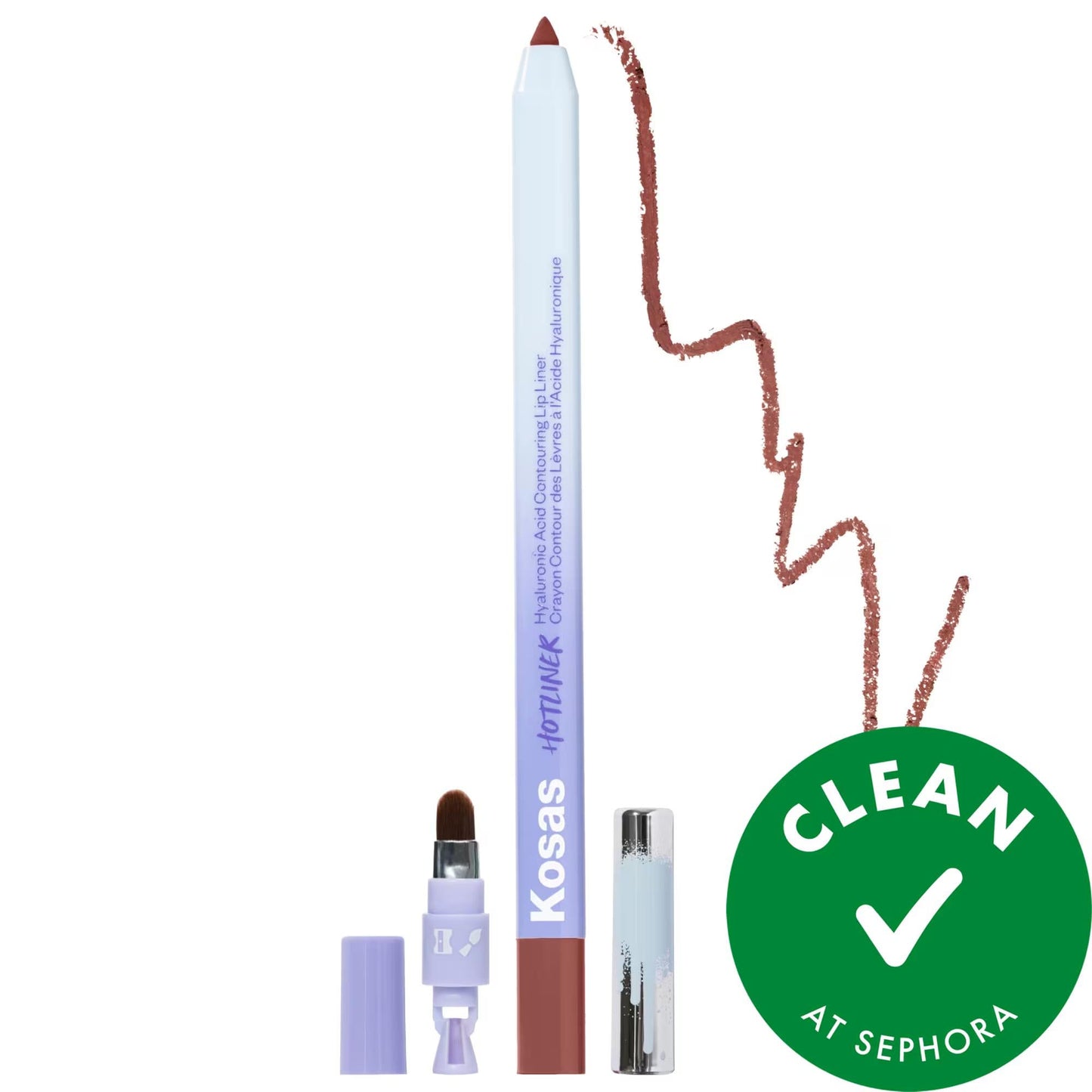 Hotliner Hyaluronic Acid Contouring Lip Liner - Long Lasting, Hydrating, Vegan & Cruelty-Free Lip Makeup