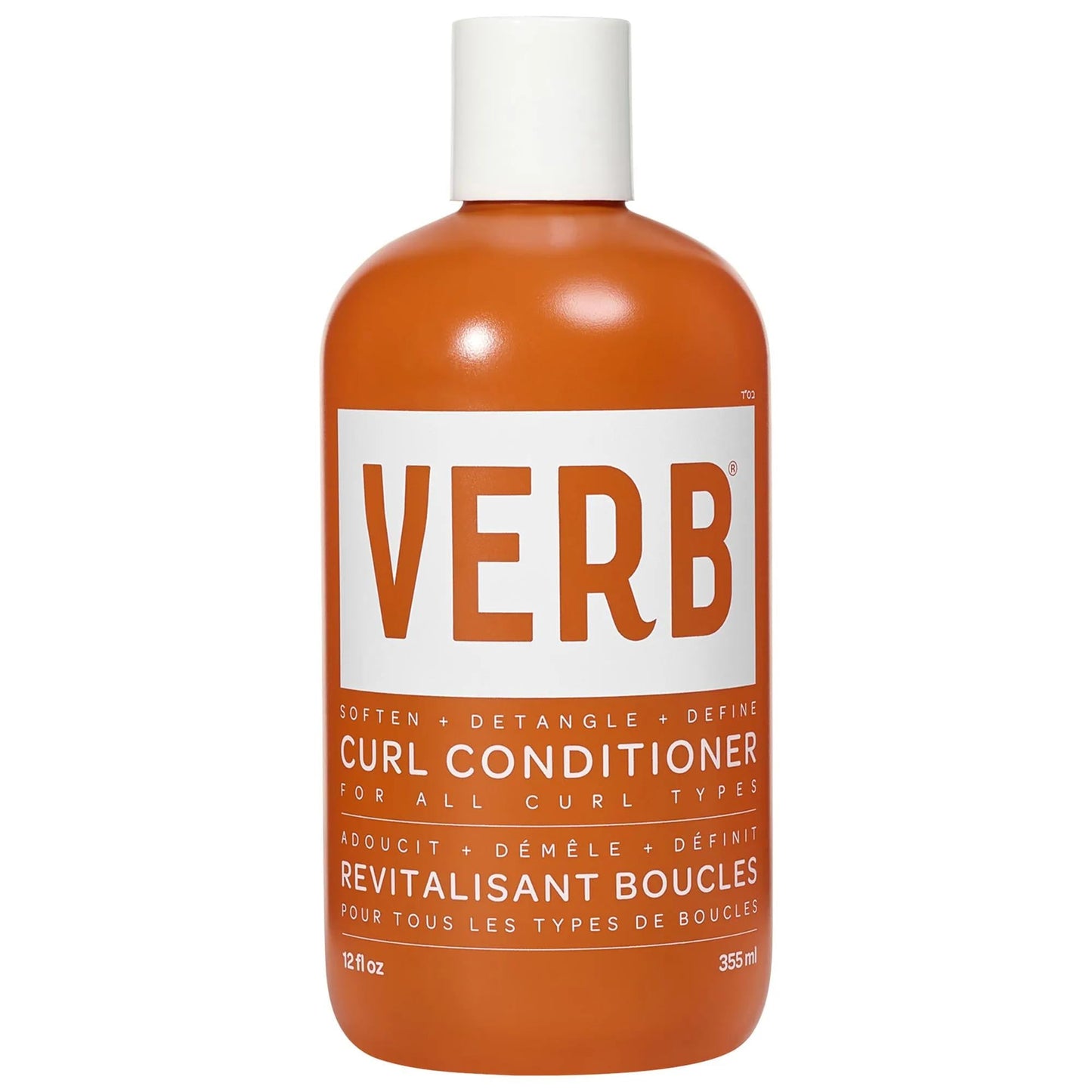 Verb Curl Conditioner for Waves, Curls & Coils: Detangles, Moisturizes & Controls Frizz - Vegan, Sulfate-Free, Cruelty-Free