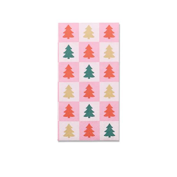 Alouette Christmas Napkins - 16 Count 'Noel Ruhu' Festive Table Settings for Holiday Celebrations