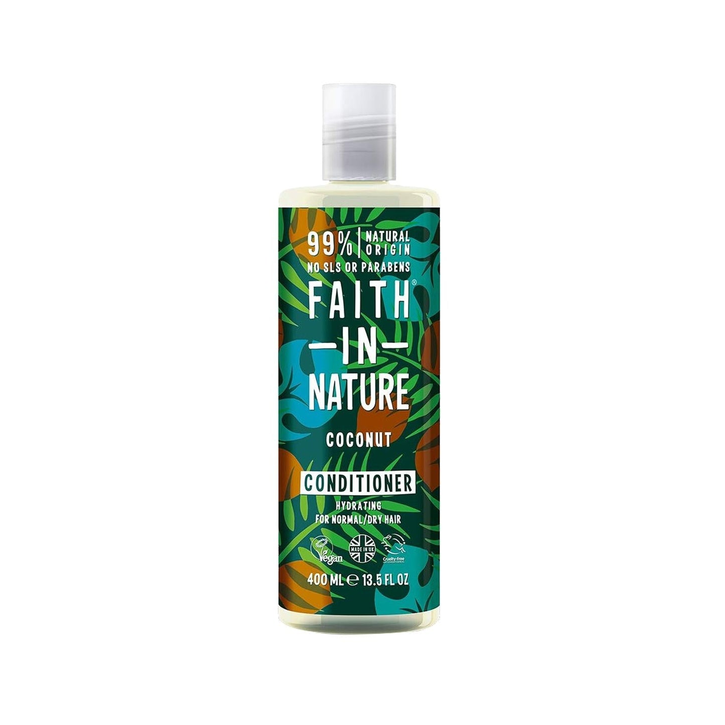 Faith In Nature Moisturizing Hair Care Cream with Coconut - 13.53 fl oz for Normal & Dry Hair