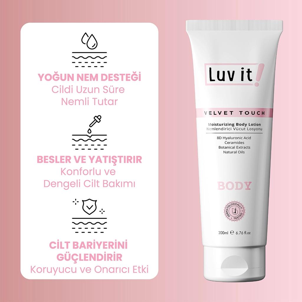 Luv it! Hydrating Body Lotion with Shea Butter 200 ml