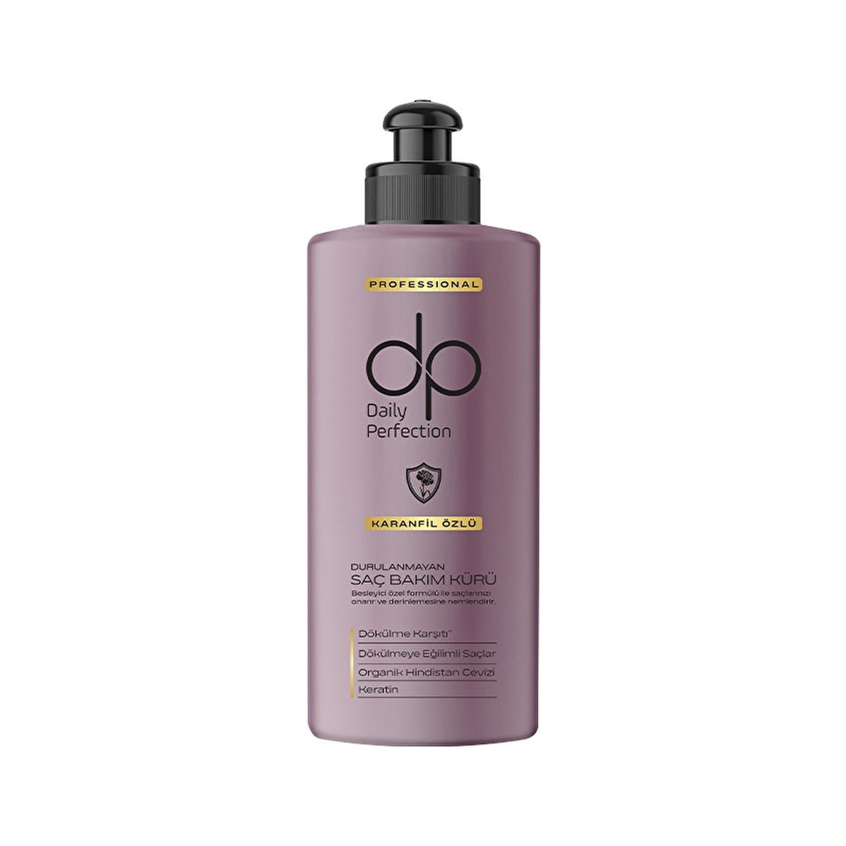 DP Hair Treatment Serum: Organic Coconut Oil & Clove Extract Leave-In for Anti-Breakage, Deep Moisturization & Hair Repair