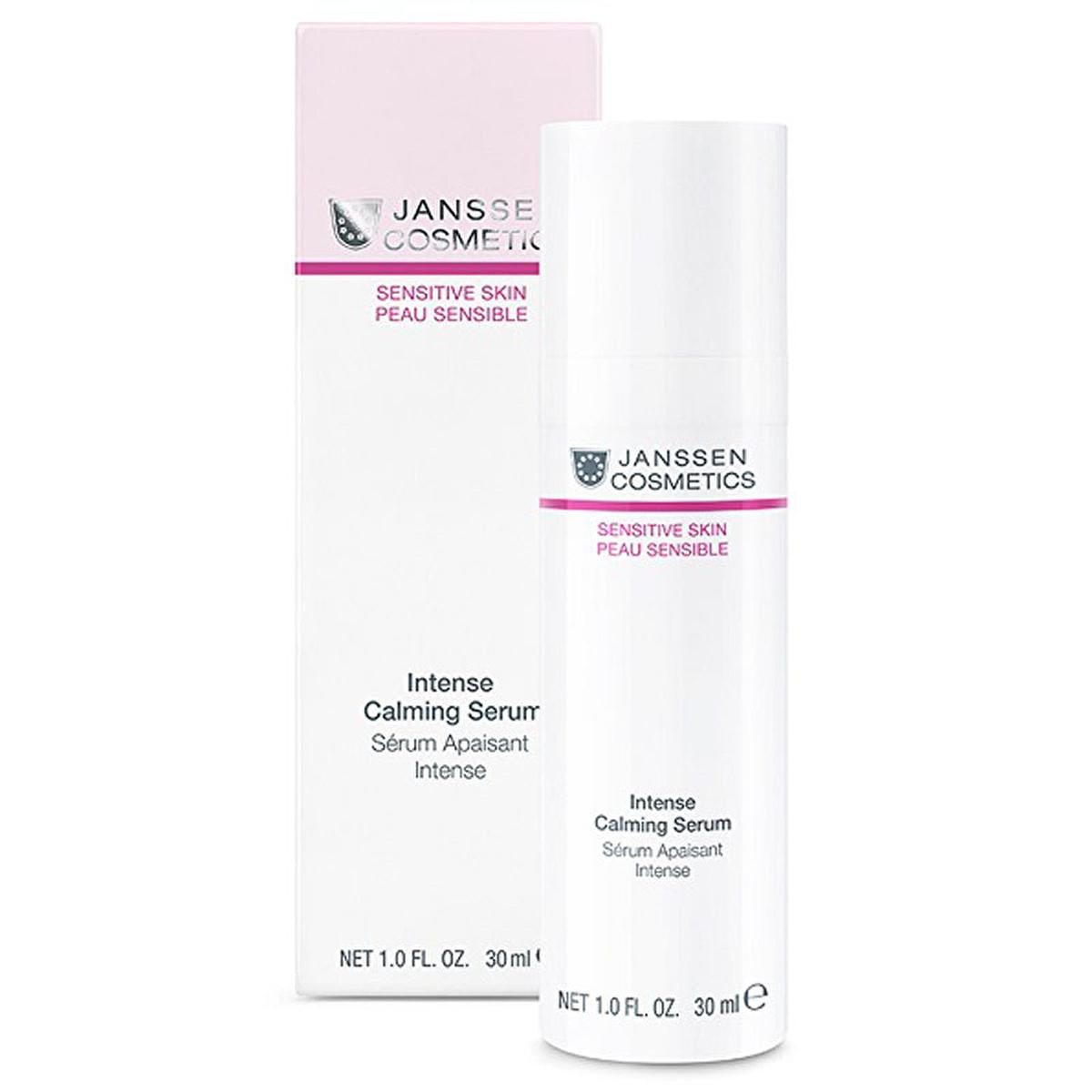 Janssen Cosmetics Calming Serum for Sensitive Skin - Soothing Hyaluronic Acid Serum, Natural Skincare Products