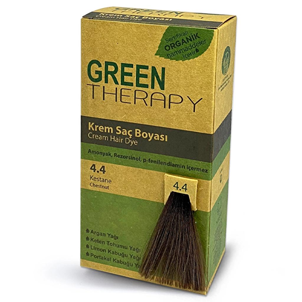 Green Therapy Cream Hair Color 4.4 Chestnut