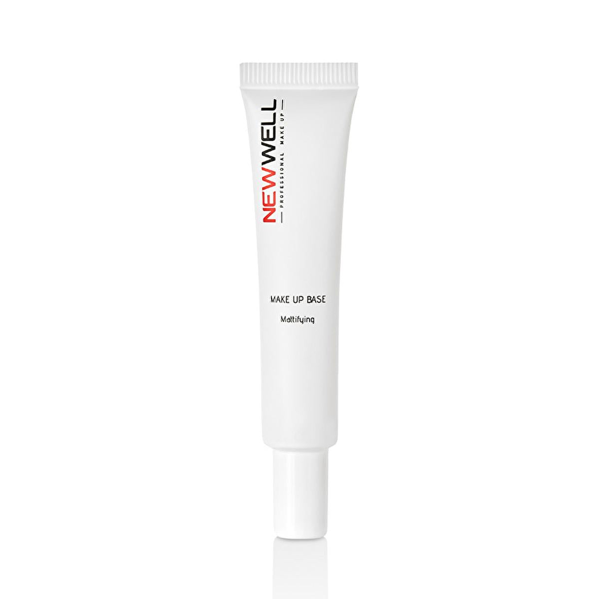 New Well Mattifying Makeup Base: Oil Control, Shine Reduction & Pore Minimizing Primer for Long Lasting Makeup - Perfect for Oily Skin