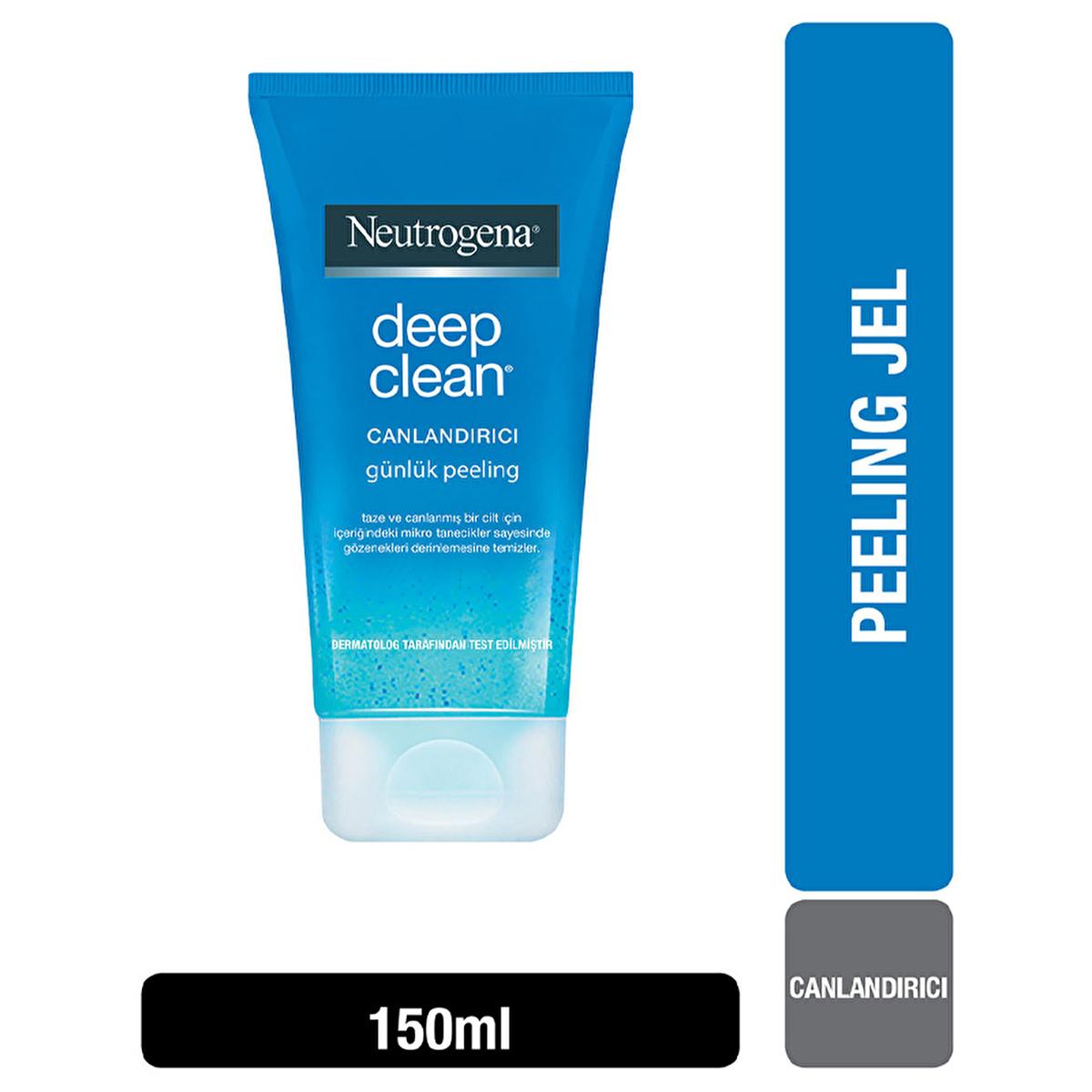Neutrogena Exfoliating Cleanser Gel - Deep Clean Blackhead Removal Skincare, 5.07 fl oz