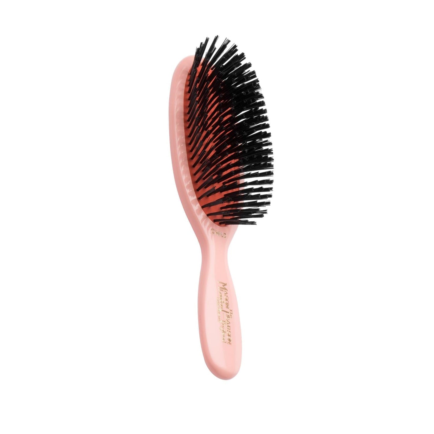 Mason Pearson Pocket Child Bristle Hair Brush CB4 Pink: Gentle Detangling & Healthy Hair for Kids, Fine Hair - Travel-Friendly