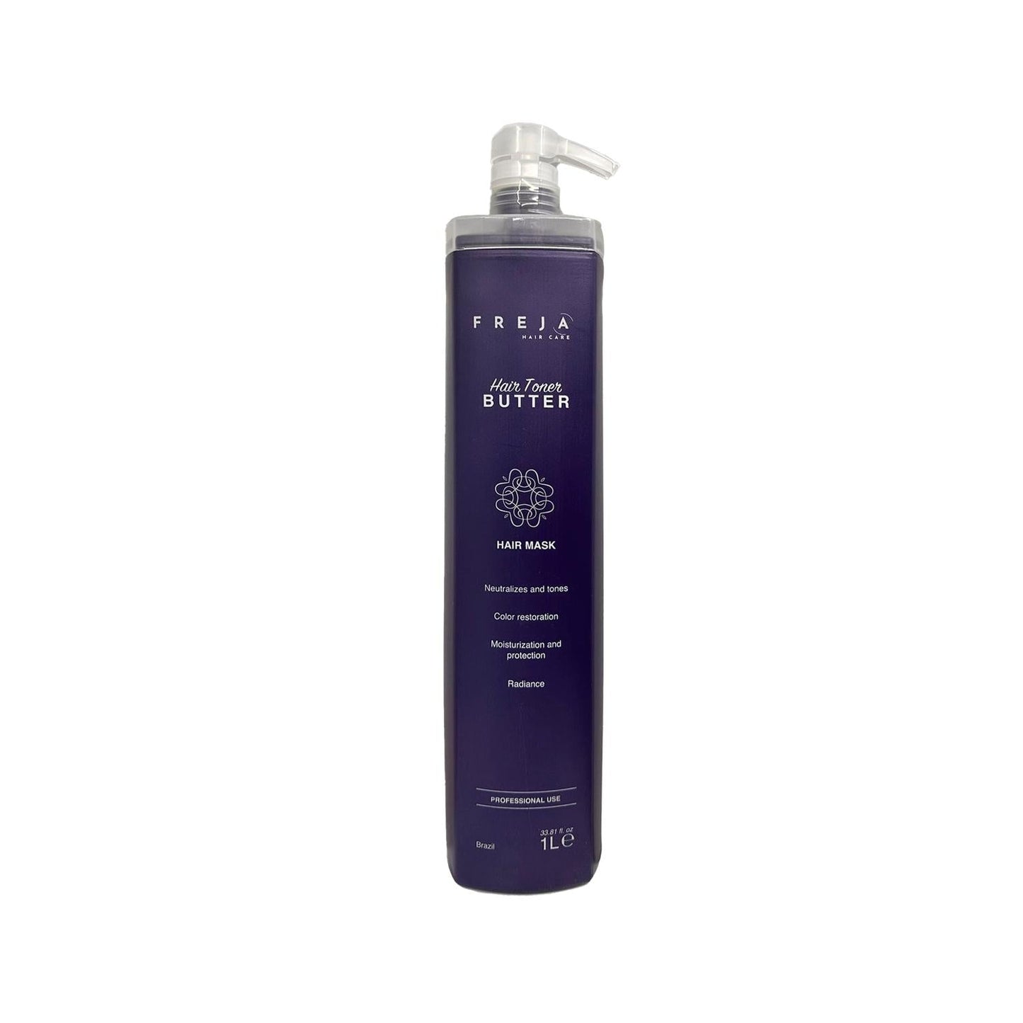 FREJA Brazilian Micellar Hair Toner Butter Hair Mask - 1000ml Nourishing Treatment for Dry Damaged Hair