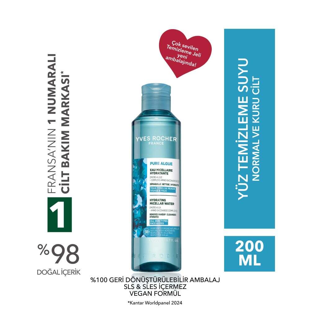 Pure Algue Hydrating Micellar Water for Normal to Dry Skin 200ml