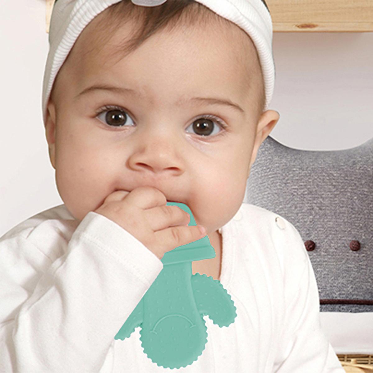 Babyjem Octopus Teether Toy - Soft BPA Free Baby Teething Relief for Sore Gums, Easy to Clean