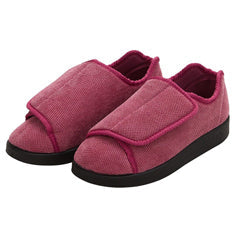 Silverts Slippers - Dusty Rose, Size 8 / 2X-Wide