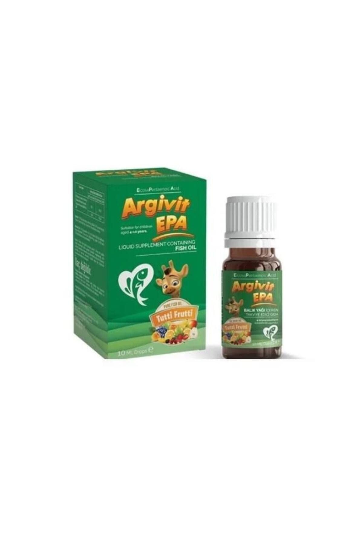 Argivit Omega-3 EPA Drops 10ml - Heart Health Supplement in Liquid Form