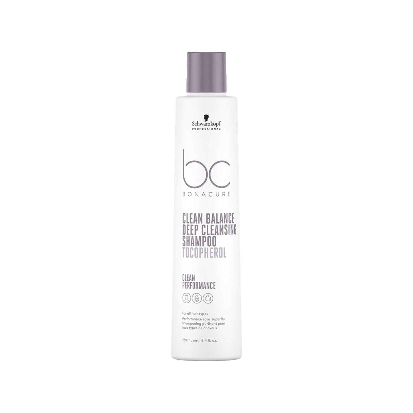 Bonacure BC Clean Balancing Deep Cleansing Shampoo 250ml - Hair Care for Scalp Health