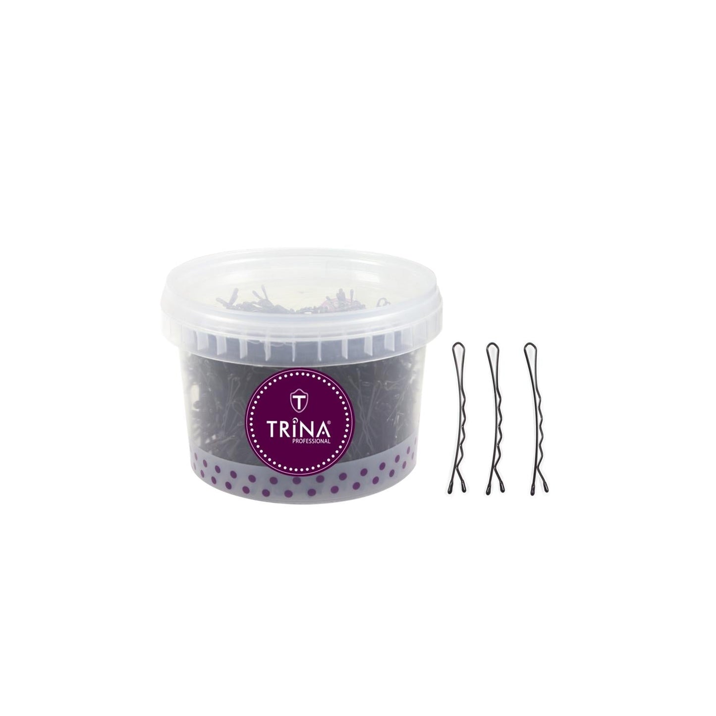 Trina Black Hair Tie 500g - Bulk Hair Accessories for Long Hair Styling
