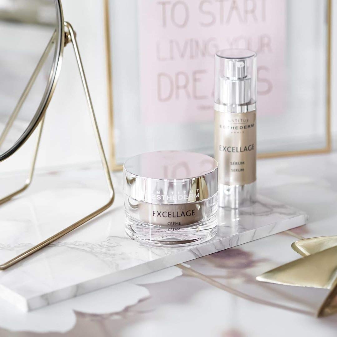 Esthederm Excellage Serum - Anti-Aging Face Serum for Firming, Nourishing, and Radiant Skin