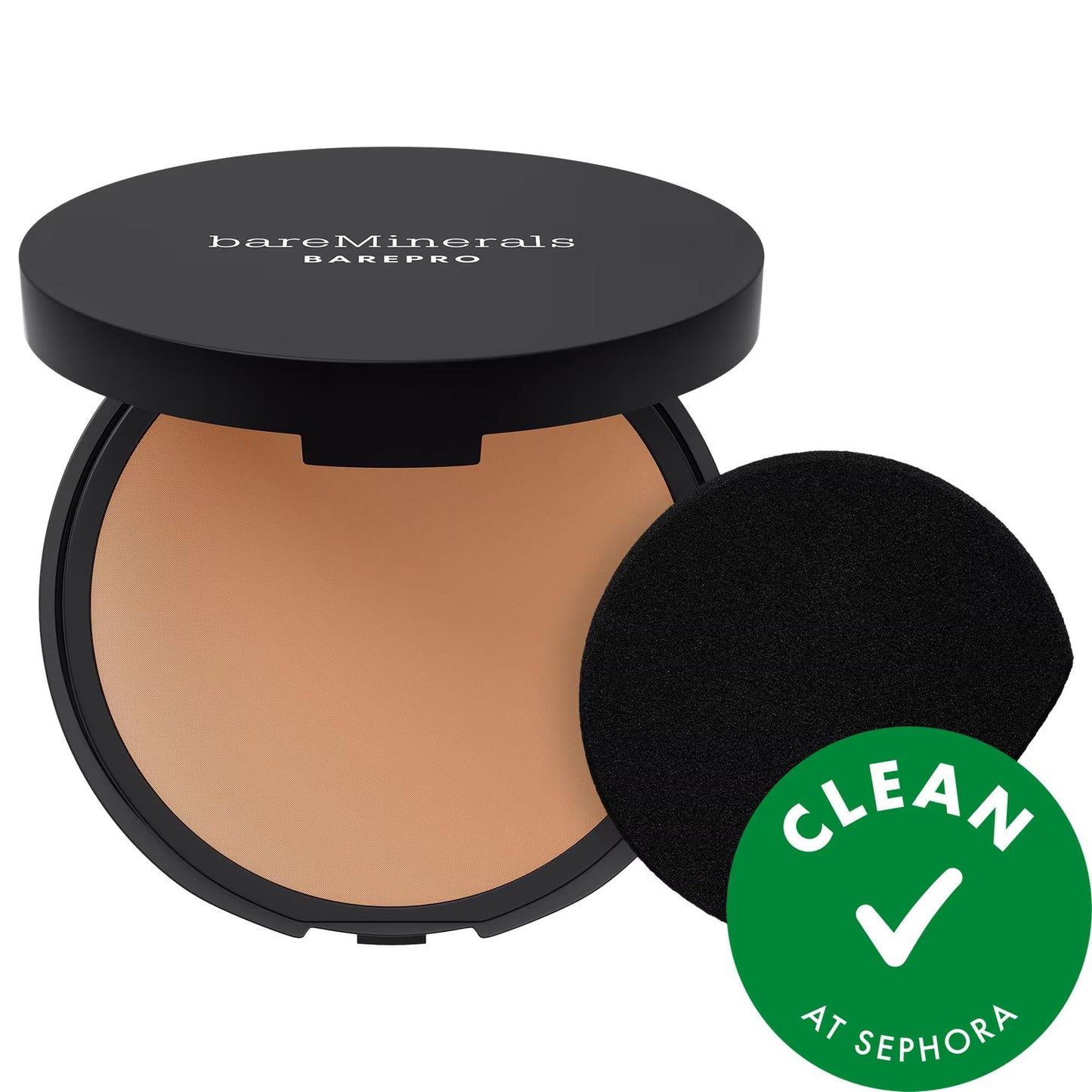 BAREPRO 24HR Talc-Free Matte Powder Foundation - Natural, Long-Lasting, Vegan & Cruelty-Free Makeup