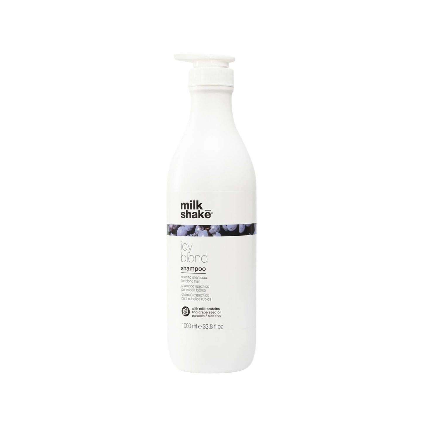 milk_shake Icy Blond Shampoo 1000ml - Blond Hair Care & Color Protection