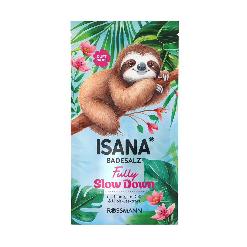 Isana Slow Down Relaxing Bath Salt for Body Care 80g