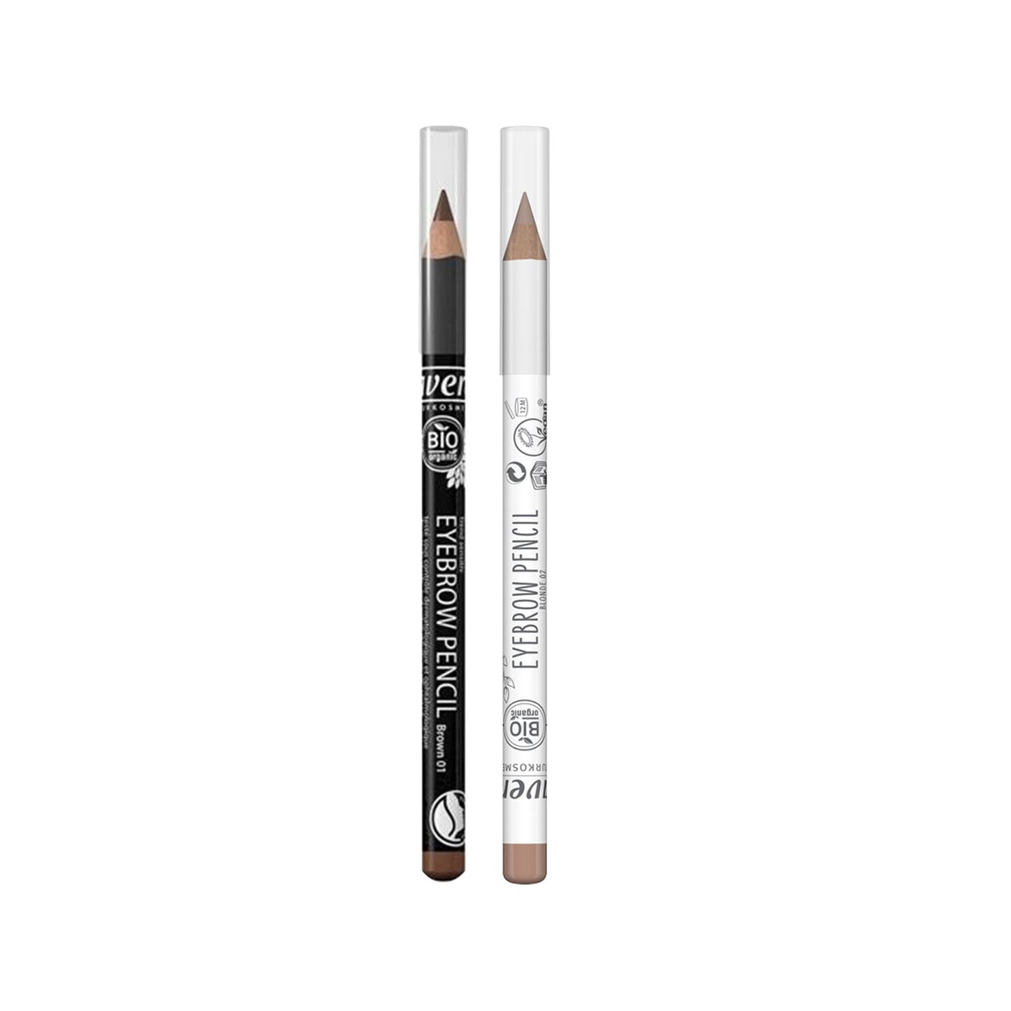 Lavera Natural Eyebrow Pencil for Precise Grooming - Organic Cosmetics for Enhanced Eyebrows