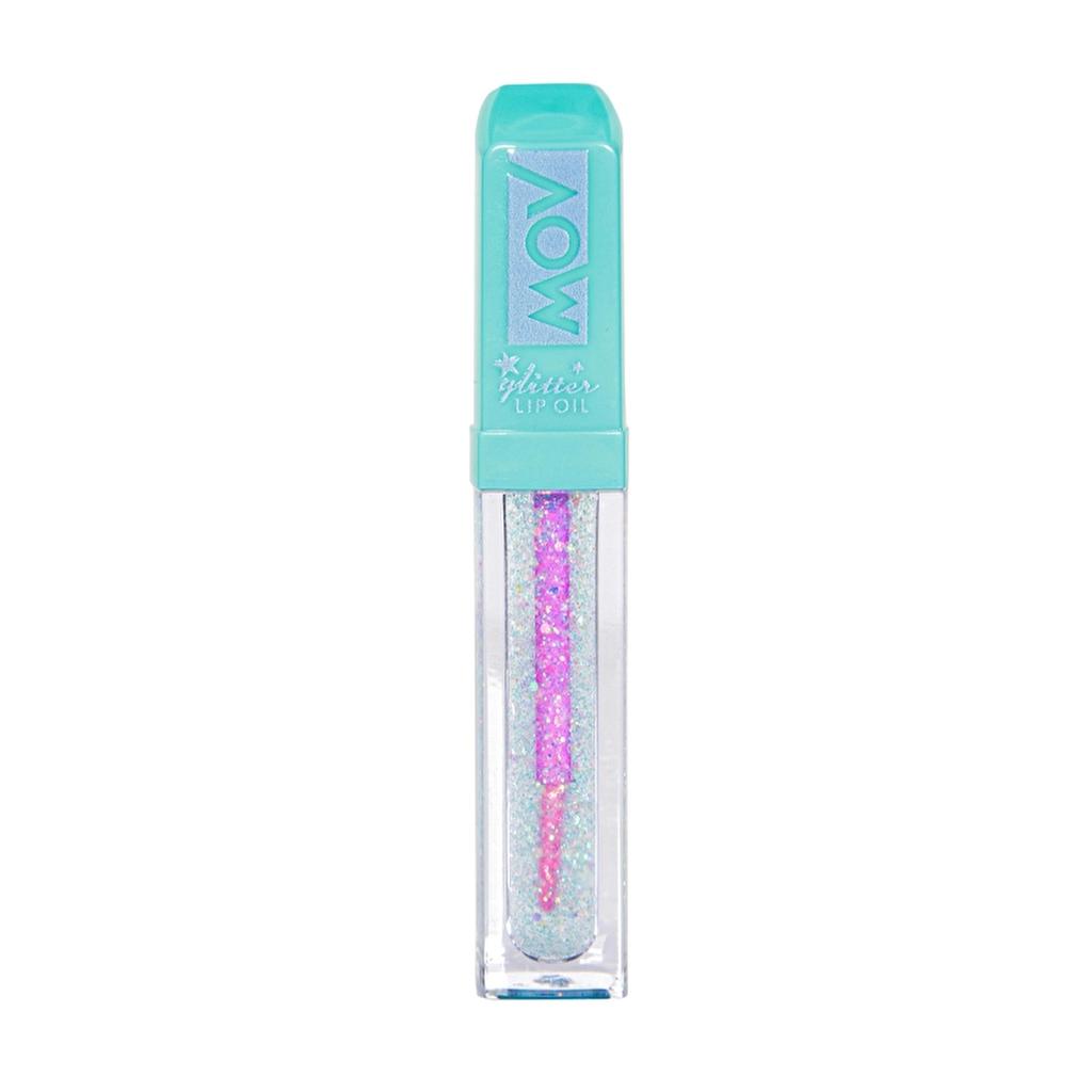 Mov Glitter Lip Gloss No 1 Green Sparkling Lip Shine