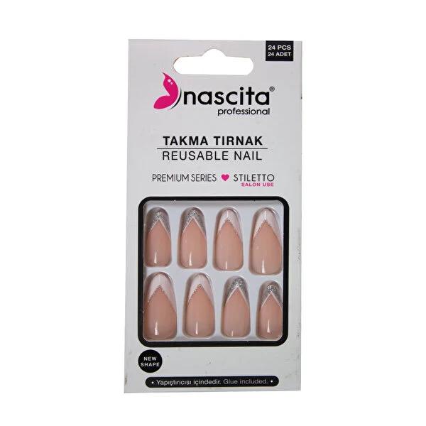 Nascita Stiletto French Nail Product 201 - Elegant Nail Art & Design