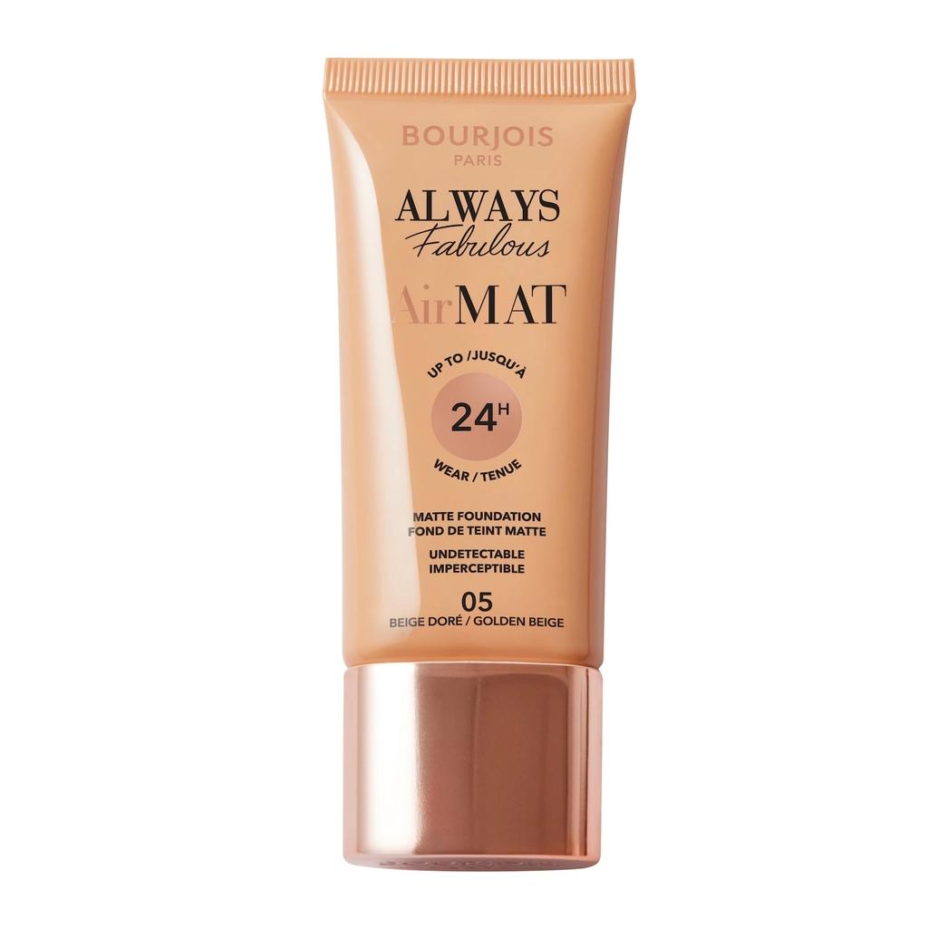 Bourjois Always Fabulous Air Mat Foundation 05 Golden Beige 30ml