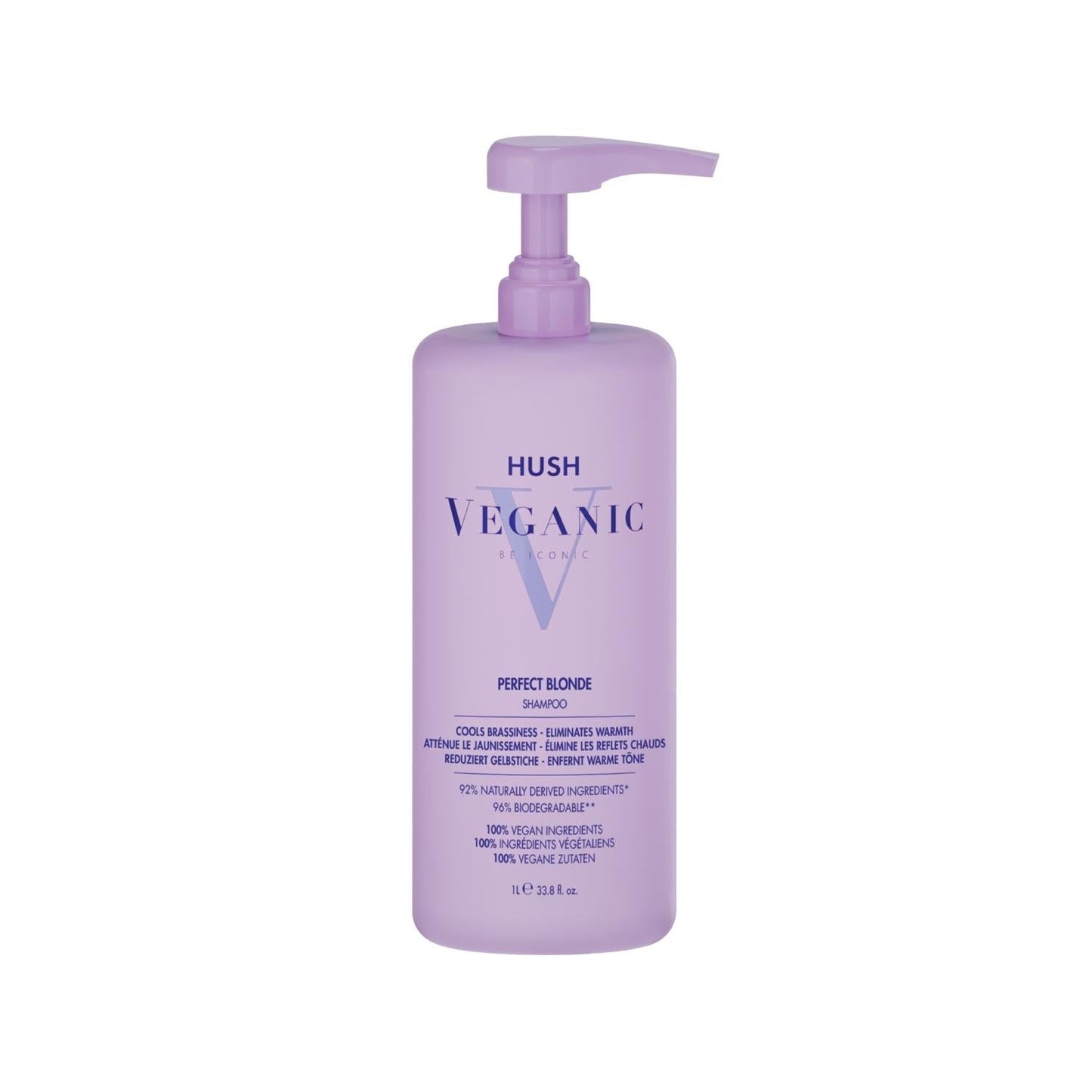 Hush Veganic Perfect Blonde Purple Shampoo 1000 ml